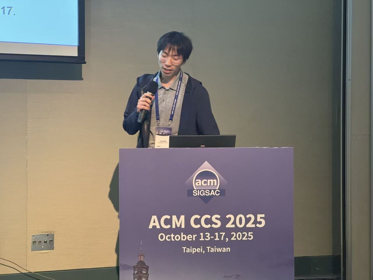 Presentation at ACM CCS 2025